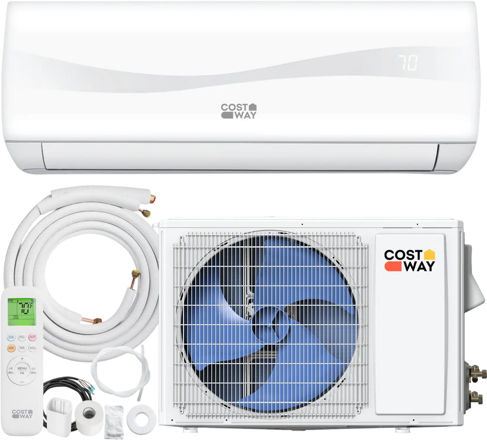 Blast Series 12000 BTU 17 SEER2 208-230V Mini Split Air Conditioner with Heat Pump