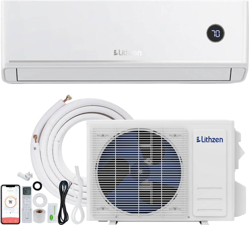 12000 BTU 18.1 SEER2 115V Mini Split Air Conditioner Works with Alexa