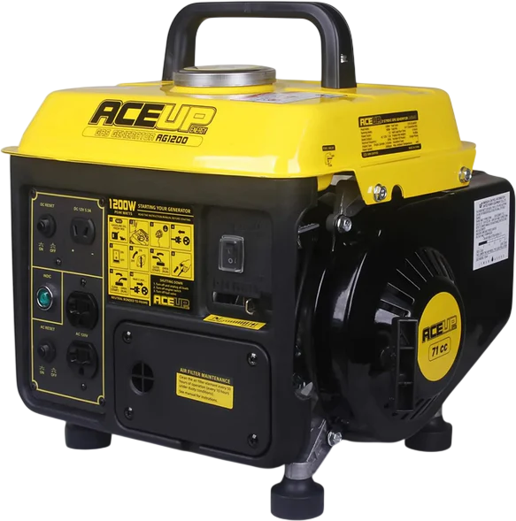 Aceup Energy AG1200 Generator 900/1200W Gas Powered 2-Stroke Ultralight CARB New