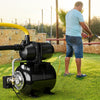 1200 W Garden Water Pump Shallow Well Pressurized Irrigation-Black - Gallery View 1 of 10
