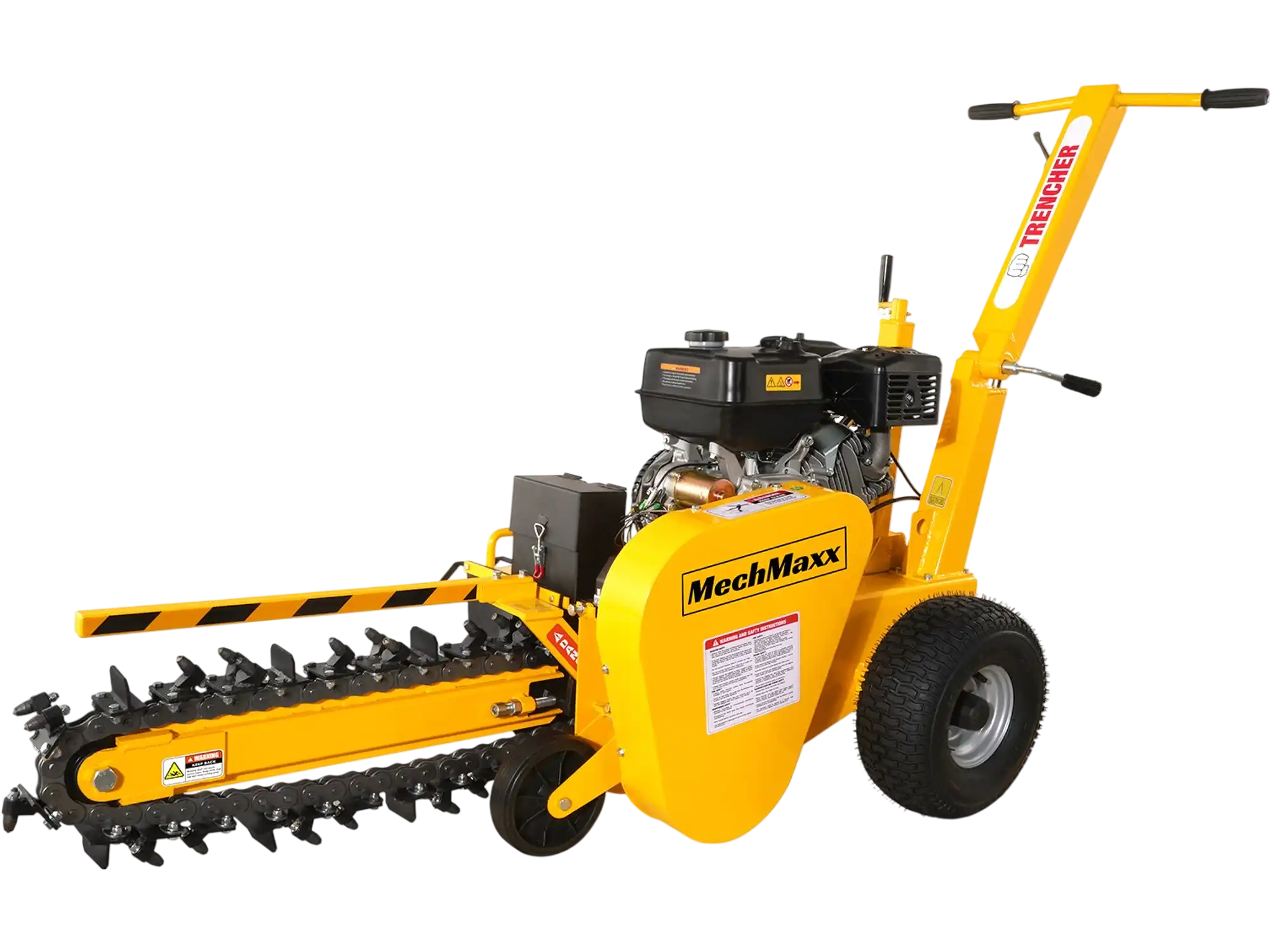 MechMaxx TCR1500 Mini Trencher 15HP 420cc Electric Start Powered 24