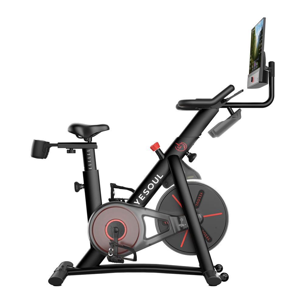 Yesoul G1M Max Exercise Bike with 21.5" Screen Adjustable Resistance Indoor Fitness New