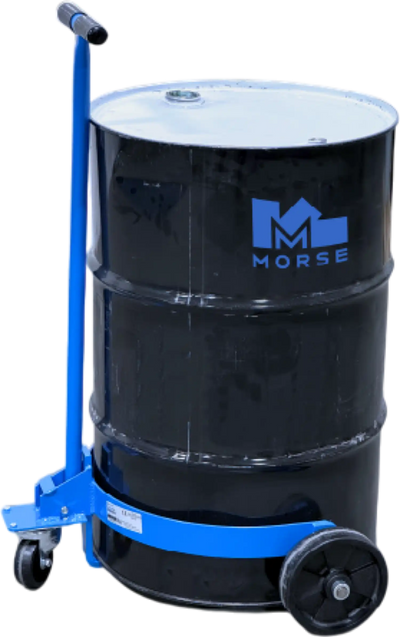 Morse 125 No-Spill Drum Truck 3-Wheel for 24