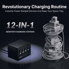 Giraffe Tools Desktop Charging Station 12-in-1 40W Combo New