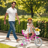 Kids Bike 12 Inch with Training Wheels and 2 Brake System for 3-4 Years Old - Gallery View 1 of 10