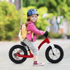 12-Inch Balance Bike with Adjustable Seat and Rotatable Handlebar for Over 36 Months Old-Red - Gallery View 1 of 10