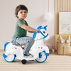 12V Unicorn Ride on Toy with Training Wheels and Horse Riding Mode-Navy - Gallery View 1 of 10