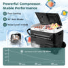 Costway Portable Compressor Fridge Freezer for Vehicles Dual Zone 53 Quart New