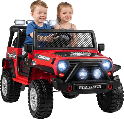 Costway 12V 2-Seater Kids Ride-On Car w/ Parent Remote Control 97598250 New