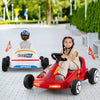 12V Electric Go Kart for Kids Race Toy with Remote Control and Music-Red - Gallery View 1 of 12