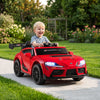 12V Kids Electric Car with Parent Remote Control and Msuic Licensed Toyota-Red - Gallery View 1 of 9