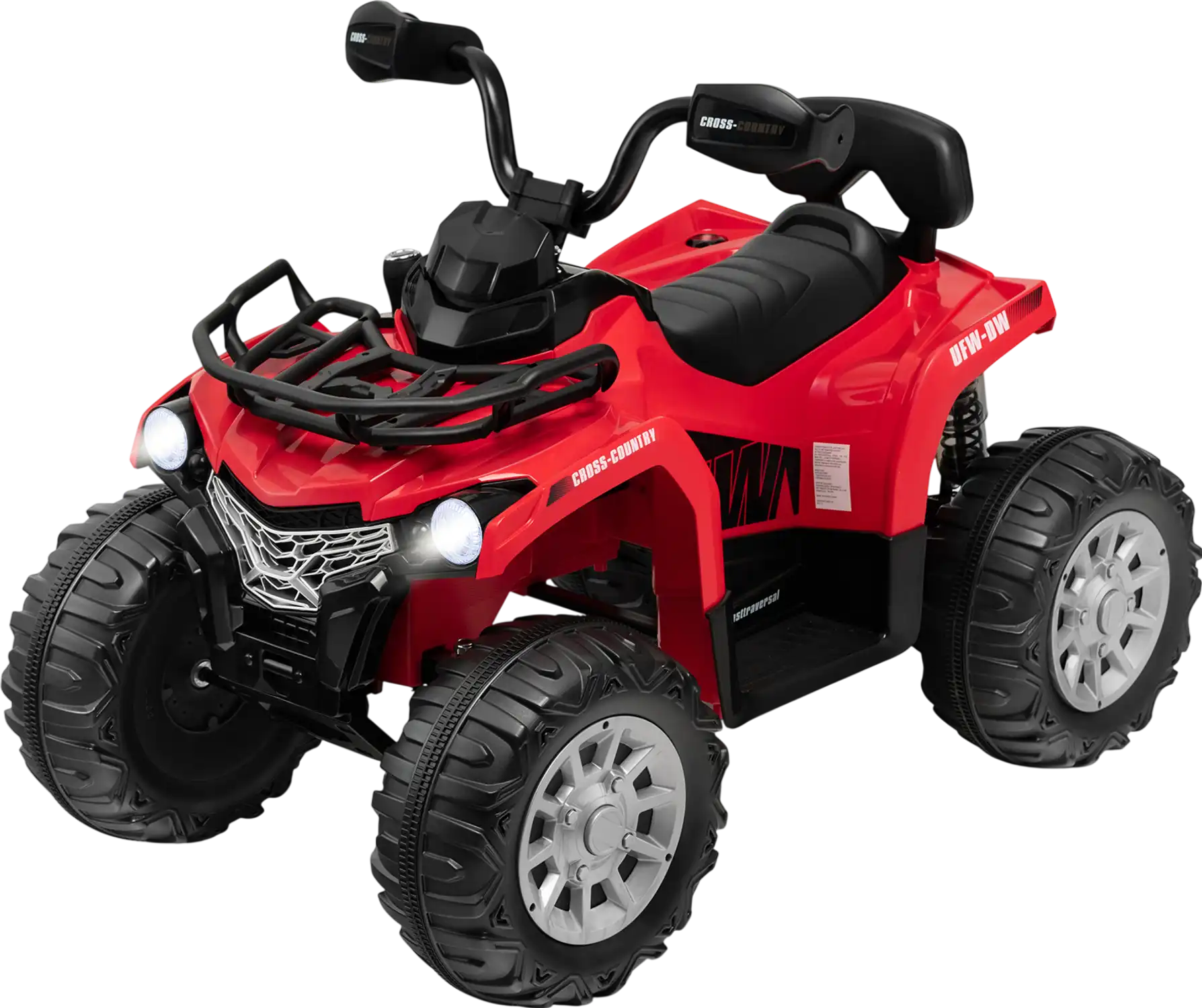 Costway 12V Kids Ride-On ATV 4-Wheeler MP3 Headlights 91287560 New