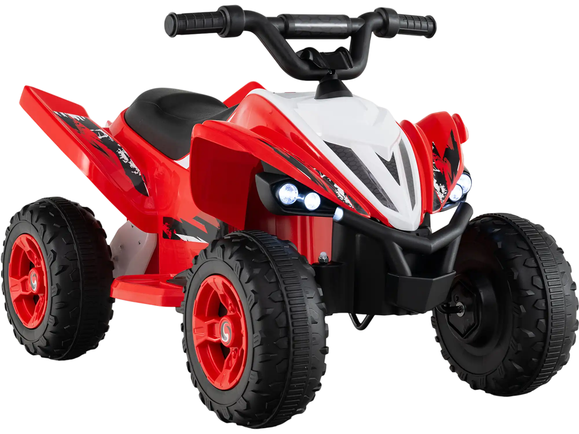 Costway 12V Kids Ride On ATV 4-Wheeler Quad LED Lights 7 mph 29405682 New