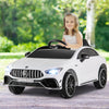 12V Kids Ride on Car Mercedes-Benz AMG CLA 45 with Remote-White - Gallery View 1 of 14