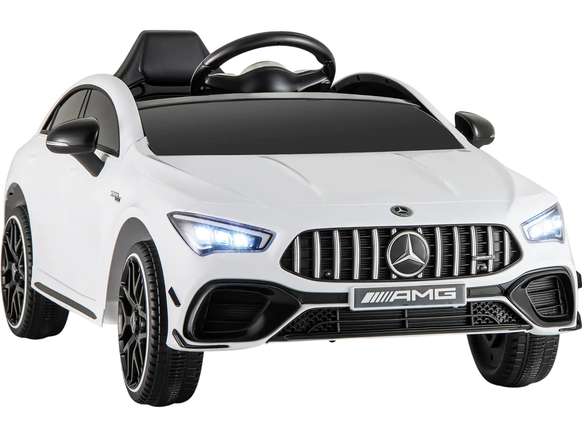 Costway 12V Kids Ride-On Car Mercedes-Benz AMG CLA 45 w/ Remote 537428961 New