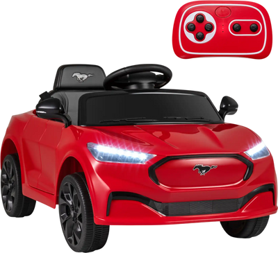 Costway Licensed Ford Mach E 12V Kids Ride-On Car w/ Parent Control Horn 30327484 New