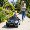 12V Kids Ride on Car Licensed Mercedes-Benz with Remote and Music-Black - Gallery View 1 of 12
