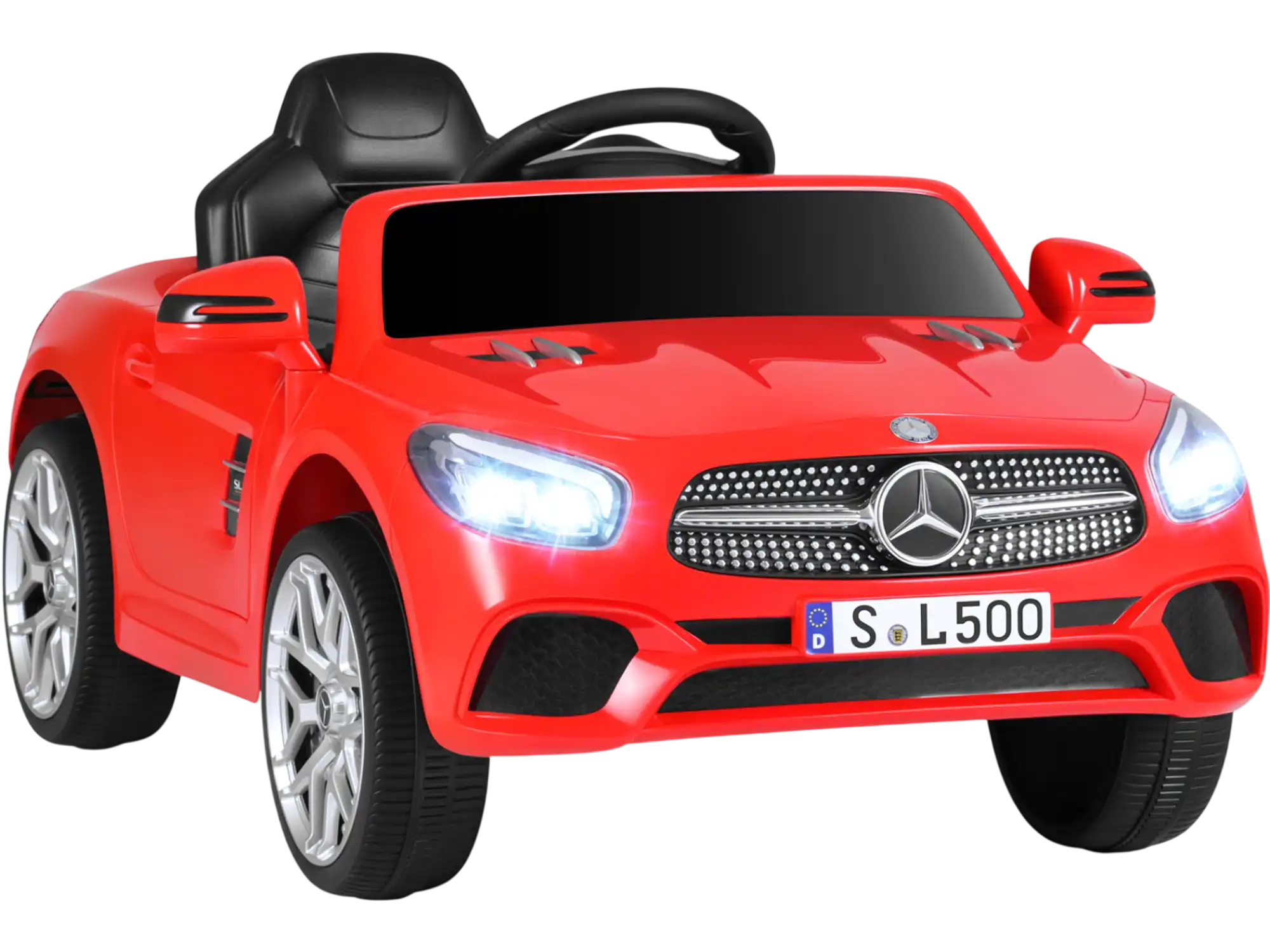 Costway Licensed Mercedes-Benz 12V Kids Ride-On Car w/ Remote & Music 13393390 New
