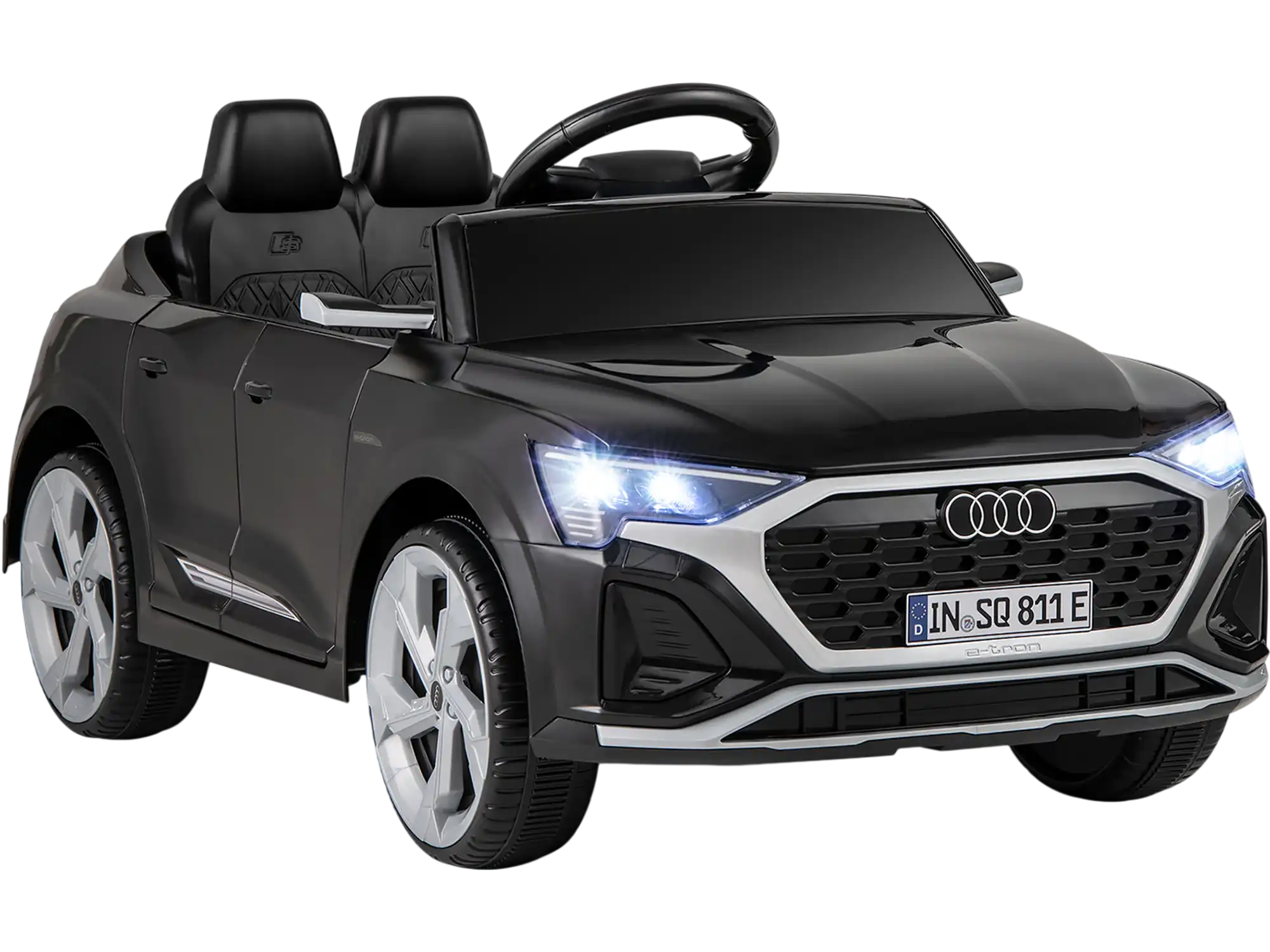 Costway Licensed Audi SQ8 12V Kids Ride-On Car Remote Control 3 Speeds 24819567 New