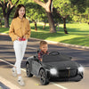 12V Powered Car Kids Ride-on Racer Car Licensed Bentley Bacalar-Black - Gallery View 1 of 12