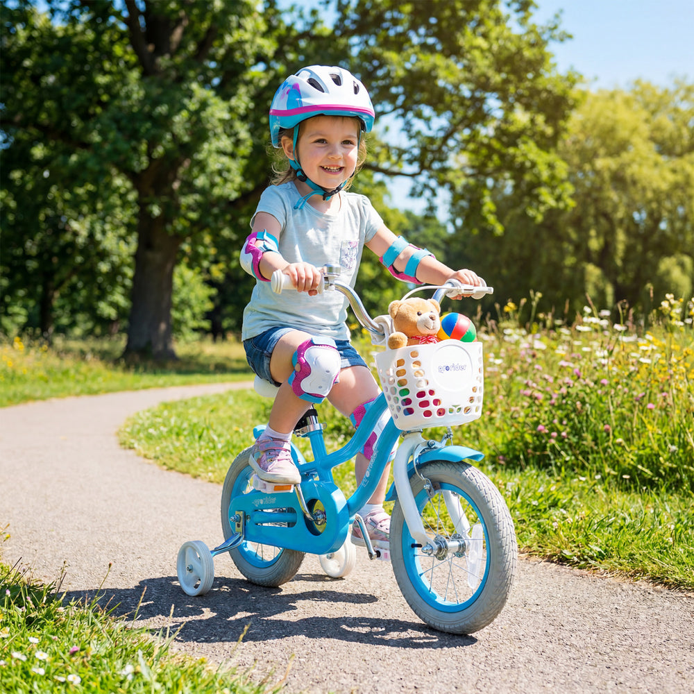 12/14/16/18/20 Inch Kids Bike with Dual Brakes and Adjustable Seat-12 Inch - Gallery View 1 of 12