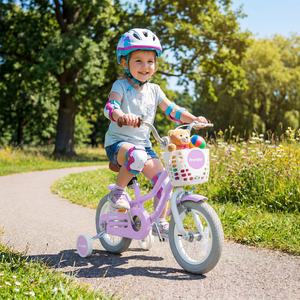 12/14/16/18/20 Inch Adjustable Kids Bike with 2 Brake System-12 Inch - Gallery View 1 of 12