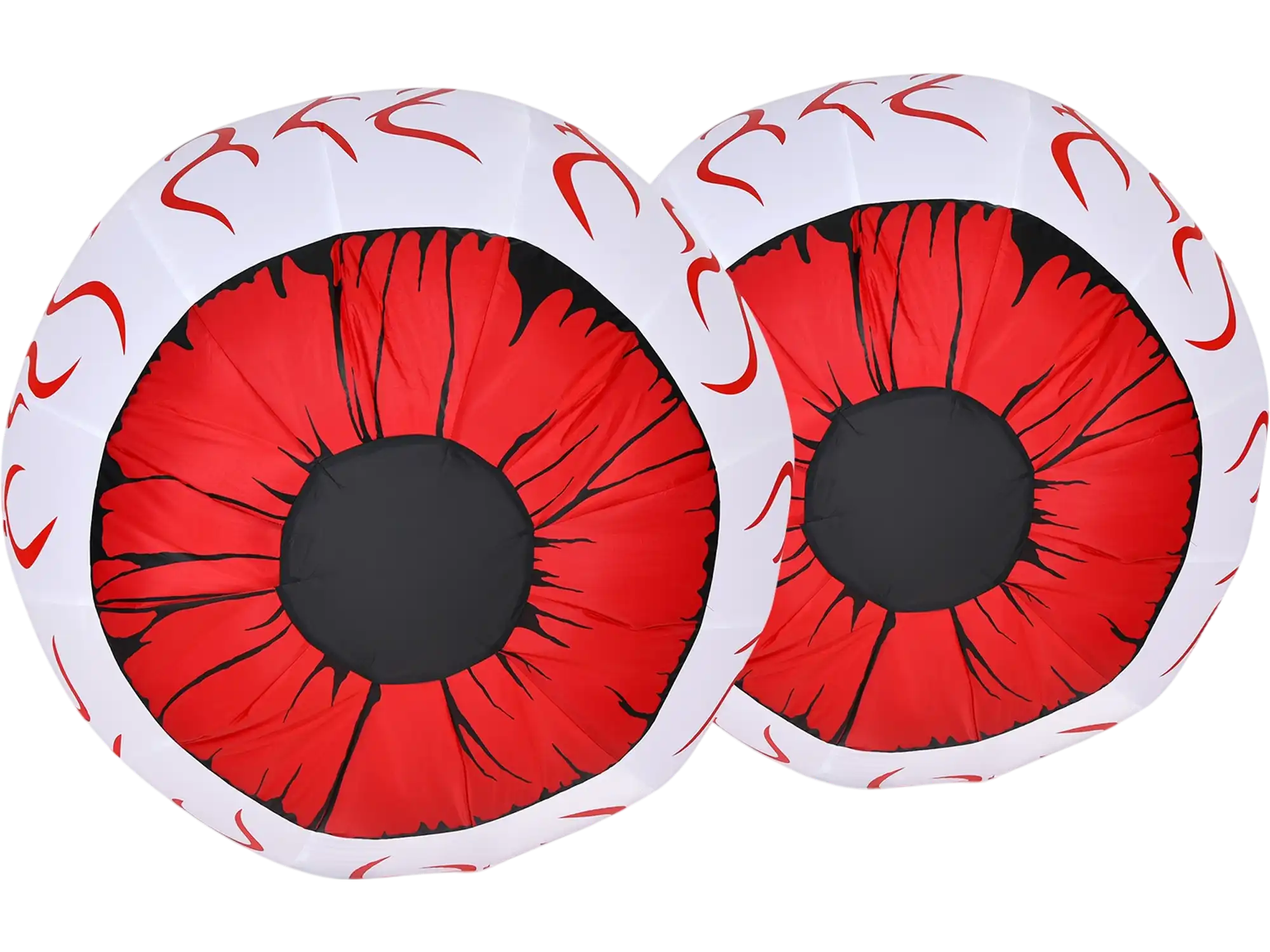 Costway 2 Pack 3' Halloween Inflatable Eyeballs with Air Blower 15706839 New