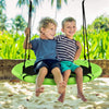 40 Inch Flying Saucer Tree Swing Indoor Outdoor Play Set-Green - Gallery View 1 of 11