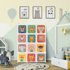 12 Cube Kids Wardrobe Closet with Hanging Section and Doors-White - Gallery View 1 of 10
