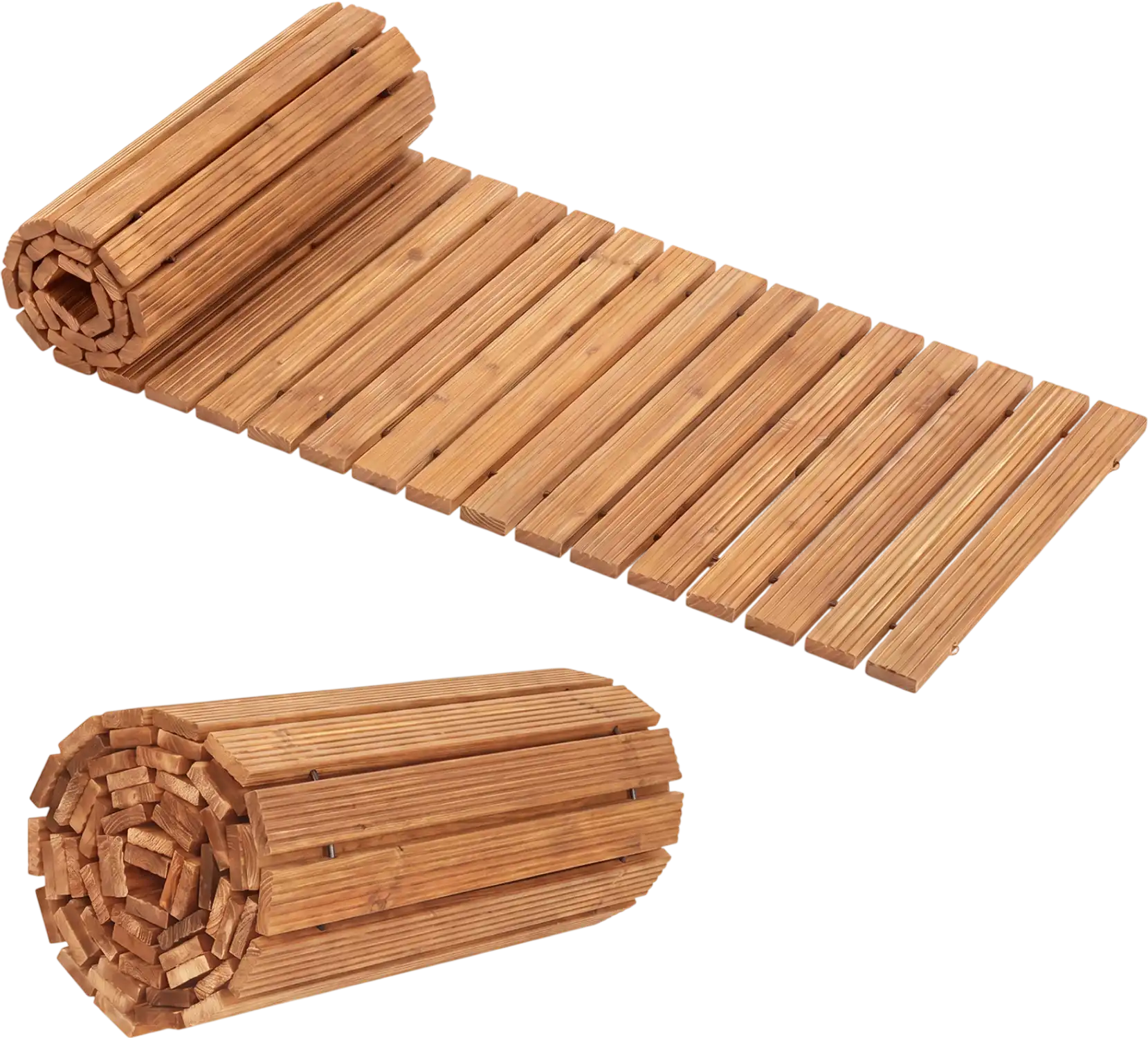 Costway 12' Wooden Garden Pathway 22