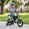 12 Inch Kids Bike Motorcycle-Inspired for Boy Girl Ages 3-4 Years-Black - Gallery View 1 of 10