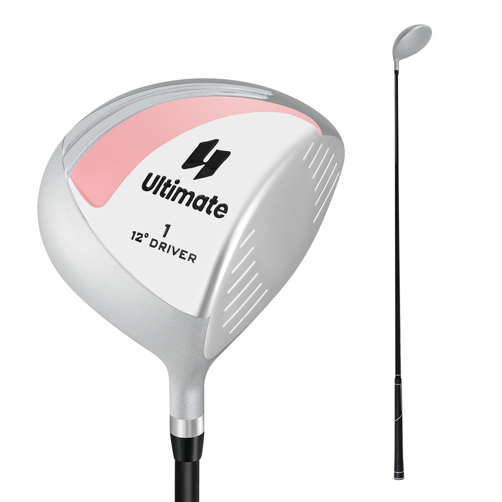 12° individual driver golf club for women with lightweight aluminum head and graphite shaft, featuring a large sweet.