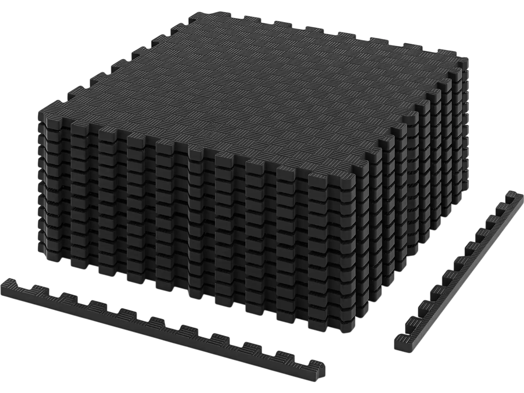 Costway 12 PCS EVA Foam Interlocking Puzzle Exercise Gym Floor Tiles 92079246 New