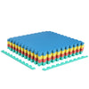 12 Pack Non-Slip Protective Interlocking EVA Foam Floor Tiles-Multicolor - Gallery View 1 of 1