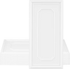 Set of 12 decorative PVC ceiling tiles with a 3D-style design, ideal for easy installation and customizable decor.