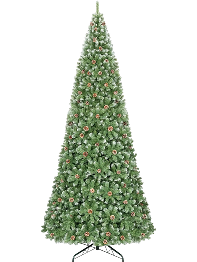 Costway Artificial Christmas Tree Realistic Full Spruce 4188 Branch Tips 26151086 New