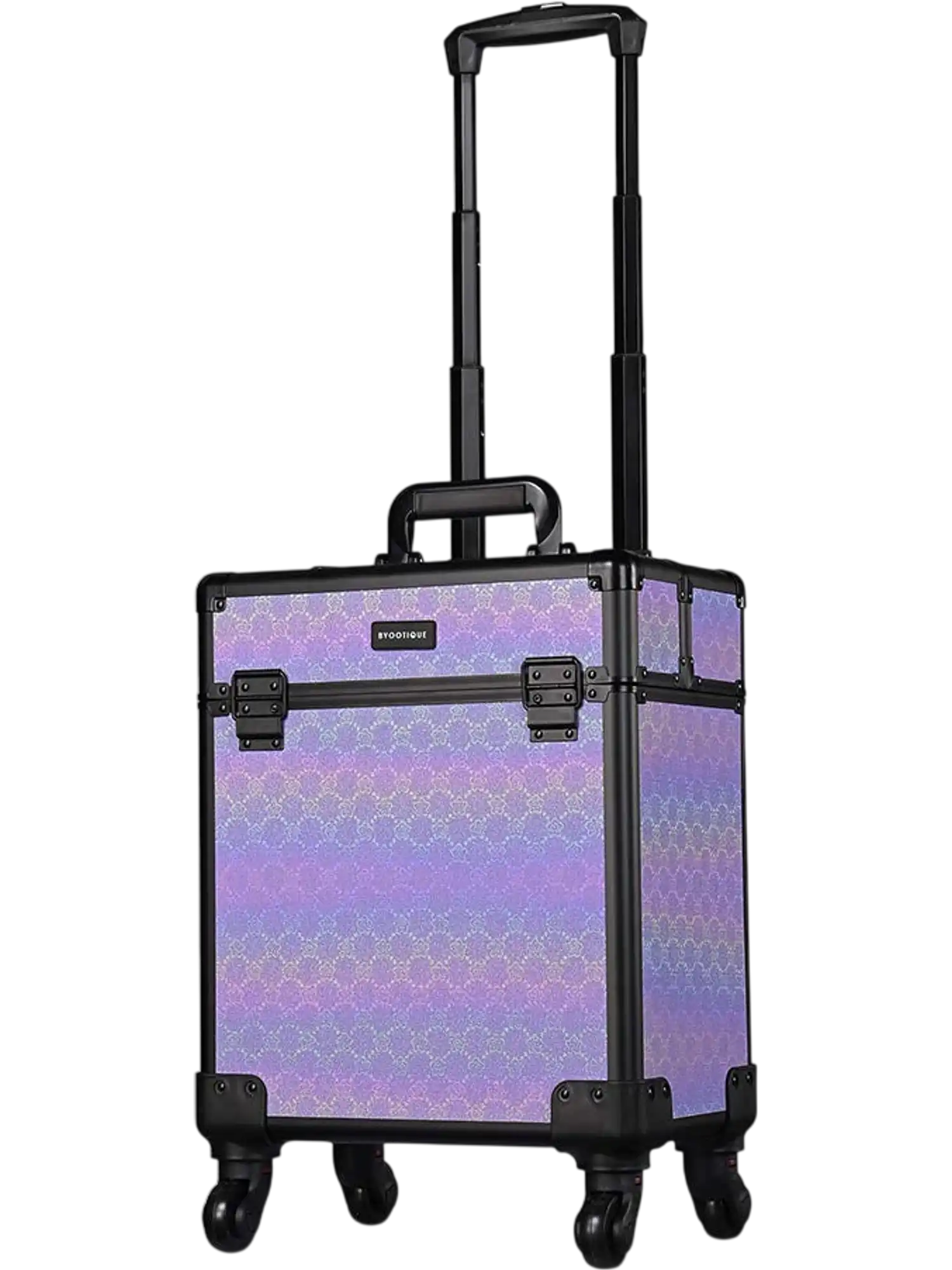 Yescom Rolling Makeup Case Charm ForgetMeNot New