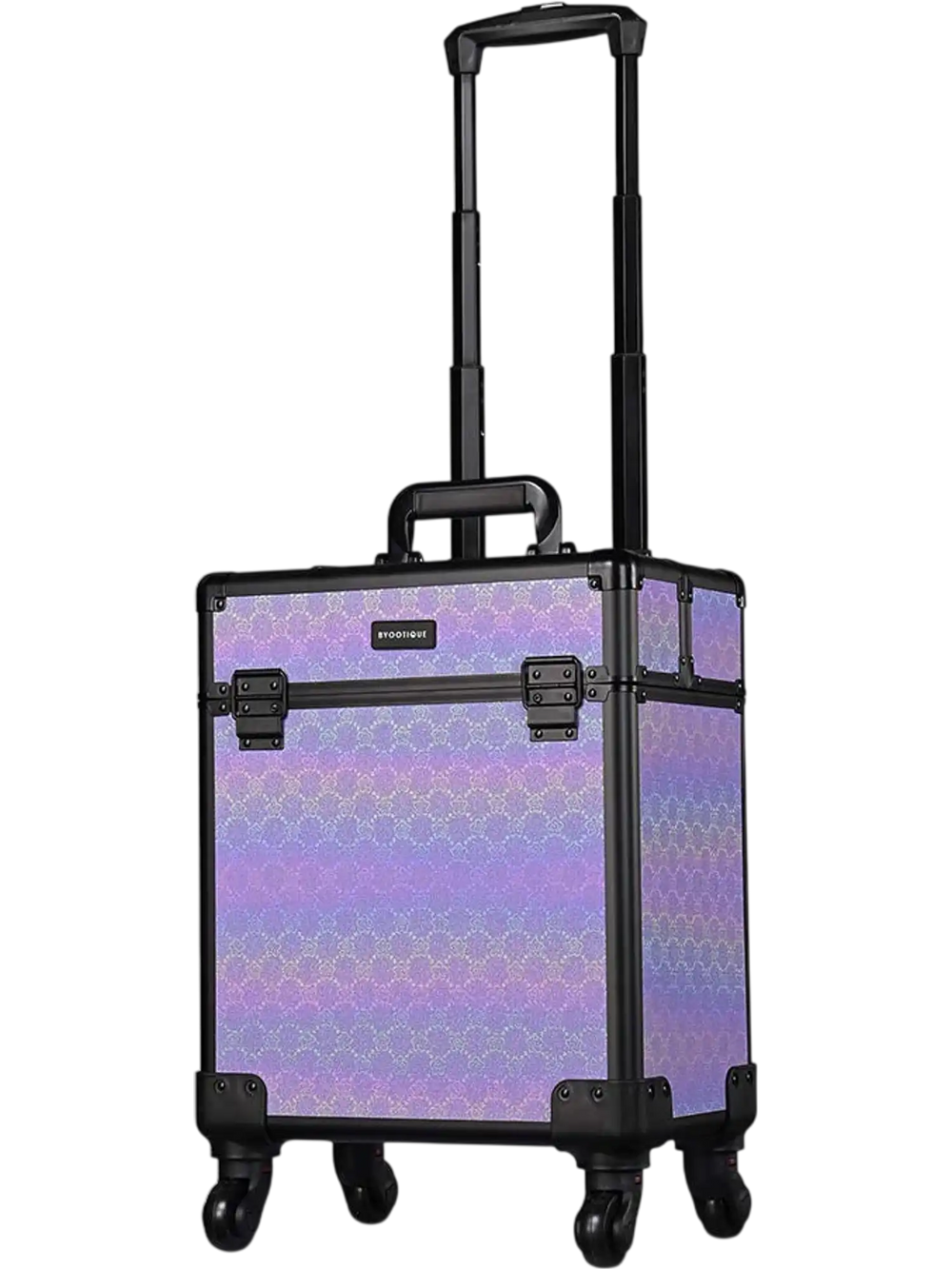 Yescom Rolling Makeup Case Charm ForgetMeNot New