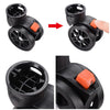 Yescom Lockable Swivel Caster Wheel for Makeup Case 2Pcs New