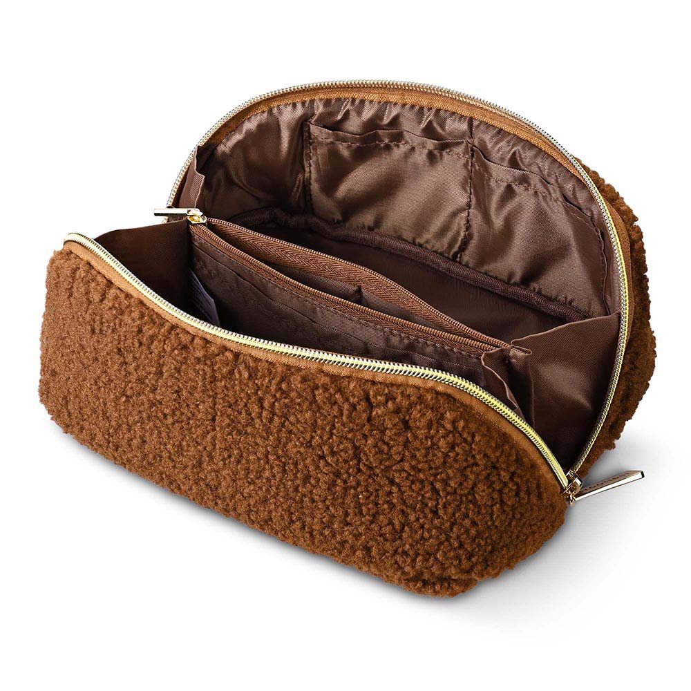 Yescom Travel Makeup Bag with Compartments Zipper New