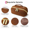 Yescom Travel Makeup Bag with Compartments Zipper New