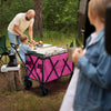 Yescom Foldable Wagon 225L Heavy Duty Collapsible New
