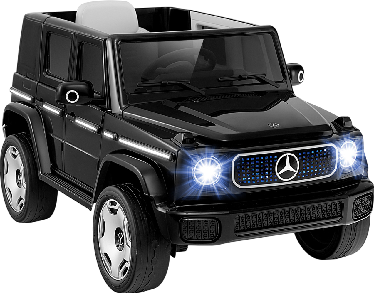 Costway Ride-On Car for Kids Licensed Mercedes-Benz EQG 12V New