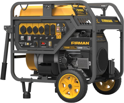 Firman P12002 Generator 12000W/15000W 50 Amp Electric Start Gas With CO Alert New