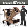 BigBear Power BBC72 Tornadic Chipper 7" 34 HP V-Twin Engine Gas Powered Commercial Self Feeding Electric Start New