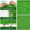 Artificial ivy privacy fence measuring 118 x 39 inches, featuring dense leaves for decoration and privacy, includes 10.