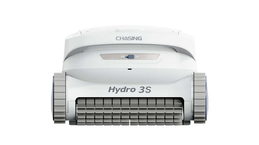 Chasing Hydro 3S Robotic Pool Cleaner Cordless 1,614 sq. ft. 5070 GPH HydroCurve S Path New