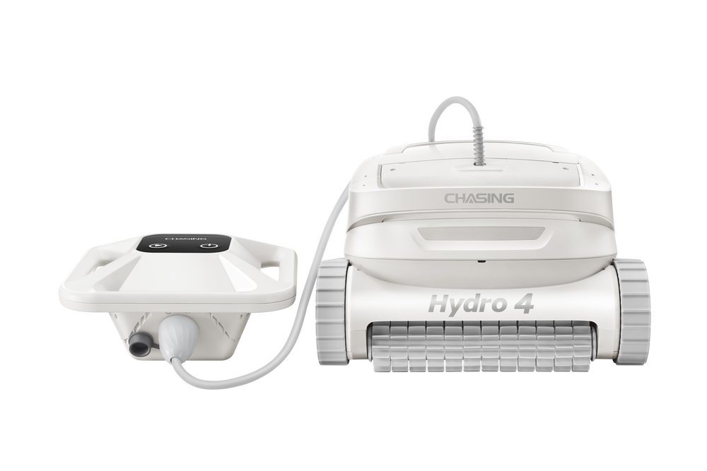 Chasing Hydro 4 Robotic Pool Cleaner 1,614 sq. ft. 5070 GPH Adaptive Path New