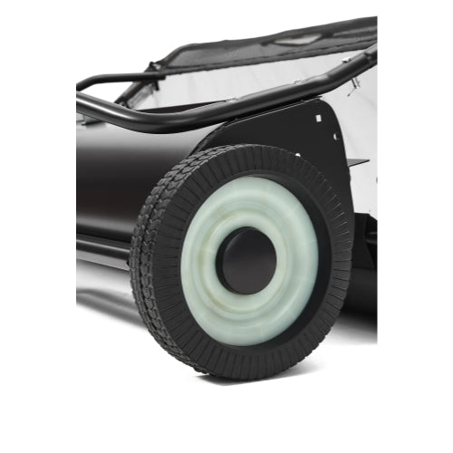 42" Tow Behind Lawn Sweeper with 25 cu. ft Hopper Bag