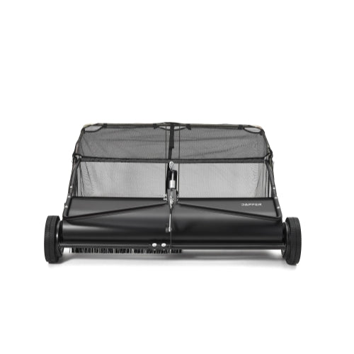 48" Tow Behind Lawn Sweeper with 26 cu. ft Hopper Bag